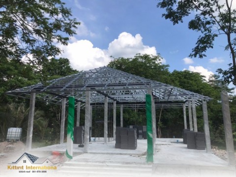 จำหน่ายโครงหลังคาเหล็กกึ่งสำเร็จรูป จำหน่ายโครงหลังคาเหล็กกึ่งสำเร็จรูป